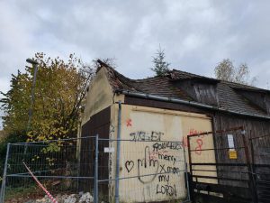 Eingebrochene Garage im November 2019